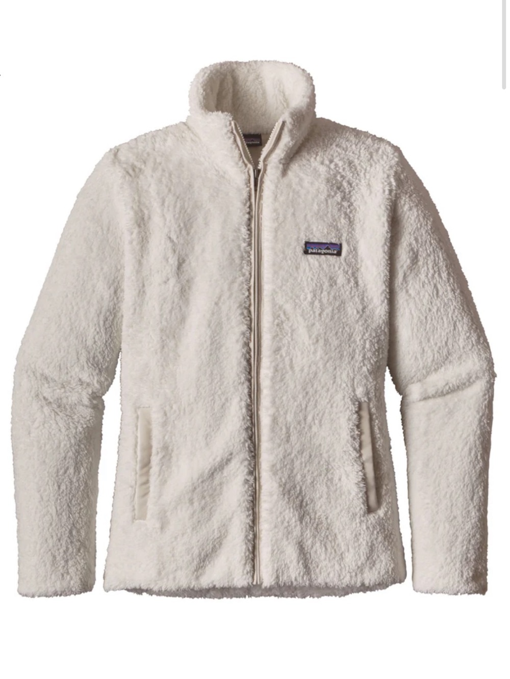 Patagonia Los Gatos Jacket Womens Medium Fuzzy Fleece Full Zip Warm Outdoor